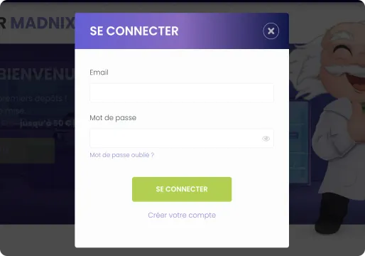 Madnix se connecter